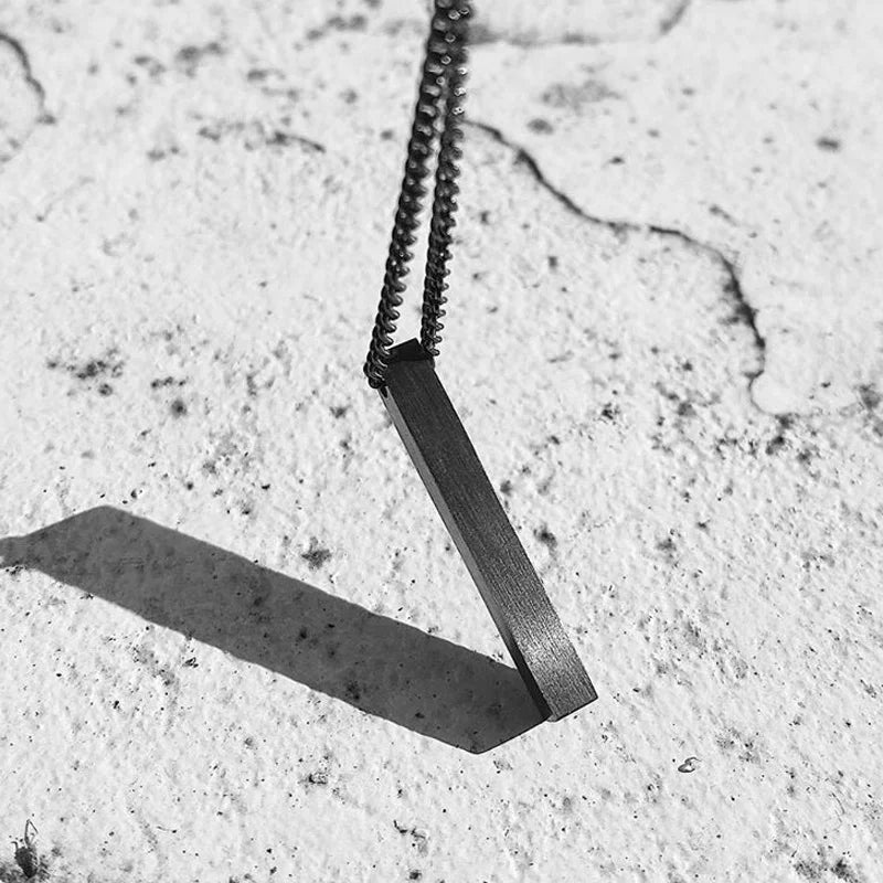 Men's Stainless Steel Pendant Necklace