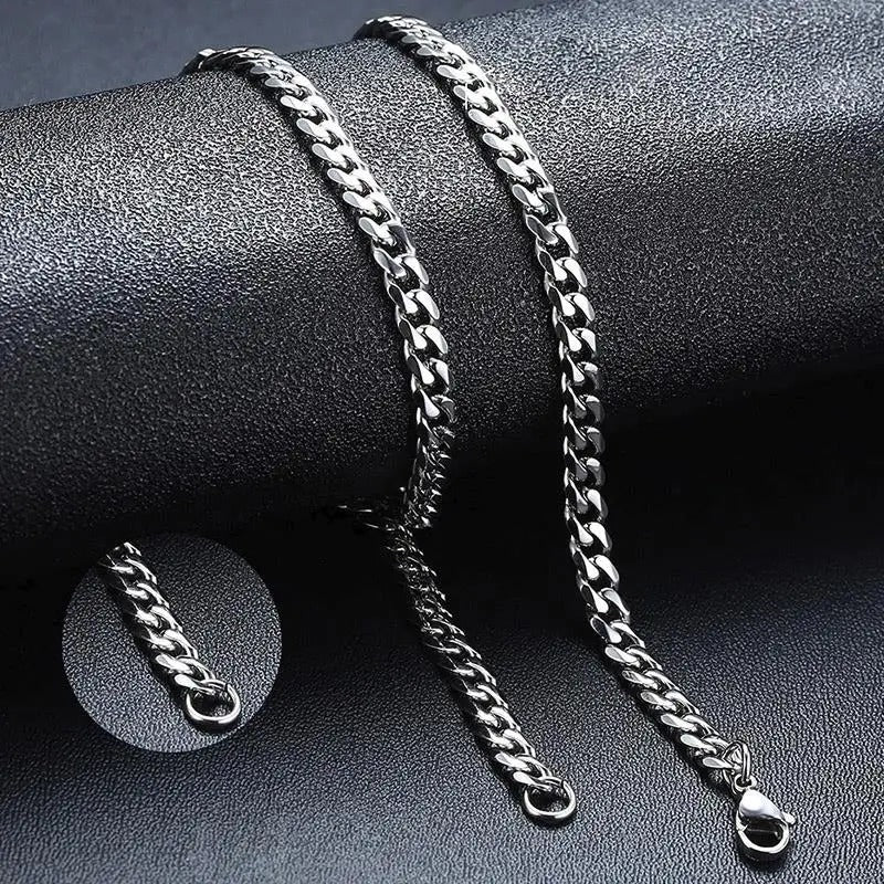 Men's Stainless Steel Cuban Chain